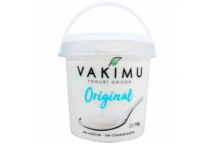 Greek Yogurt VAKIMU Original Bucket 1Kg – Delivery Peak