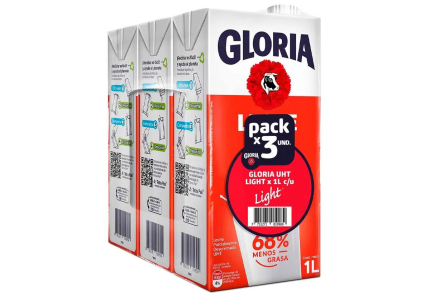 img-product-uht-milk-gloria-light-pack-3un-x-1l