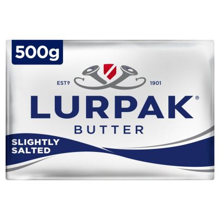 Lurpak Slightly Salted Butter 500g