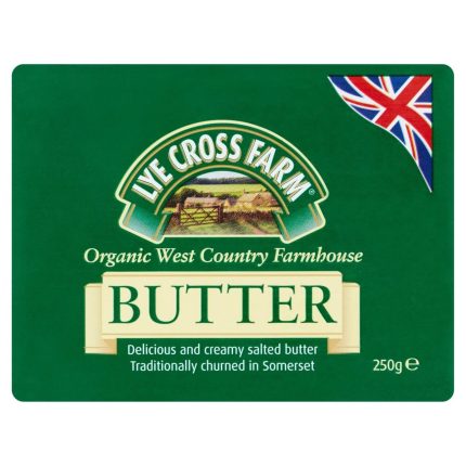 Lye Cross Farm Organic Farmhouse Butter 250g