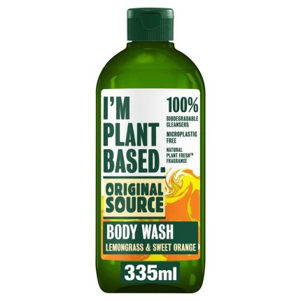 Original Source I'm Plant Based Lemongrass and Sweet Orange Shower Gel 335ml